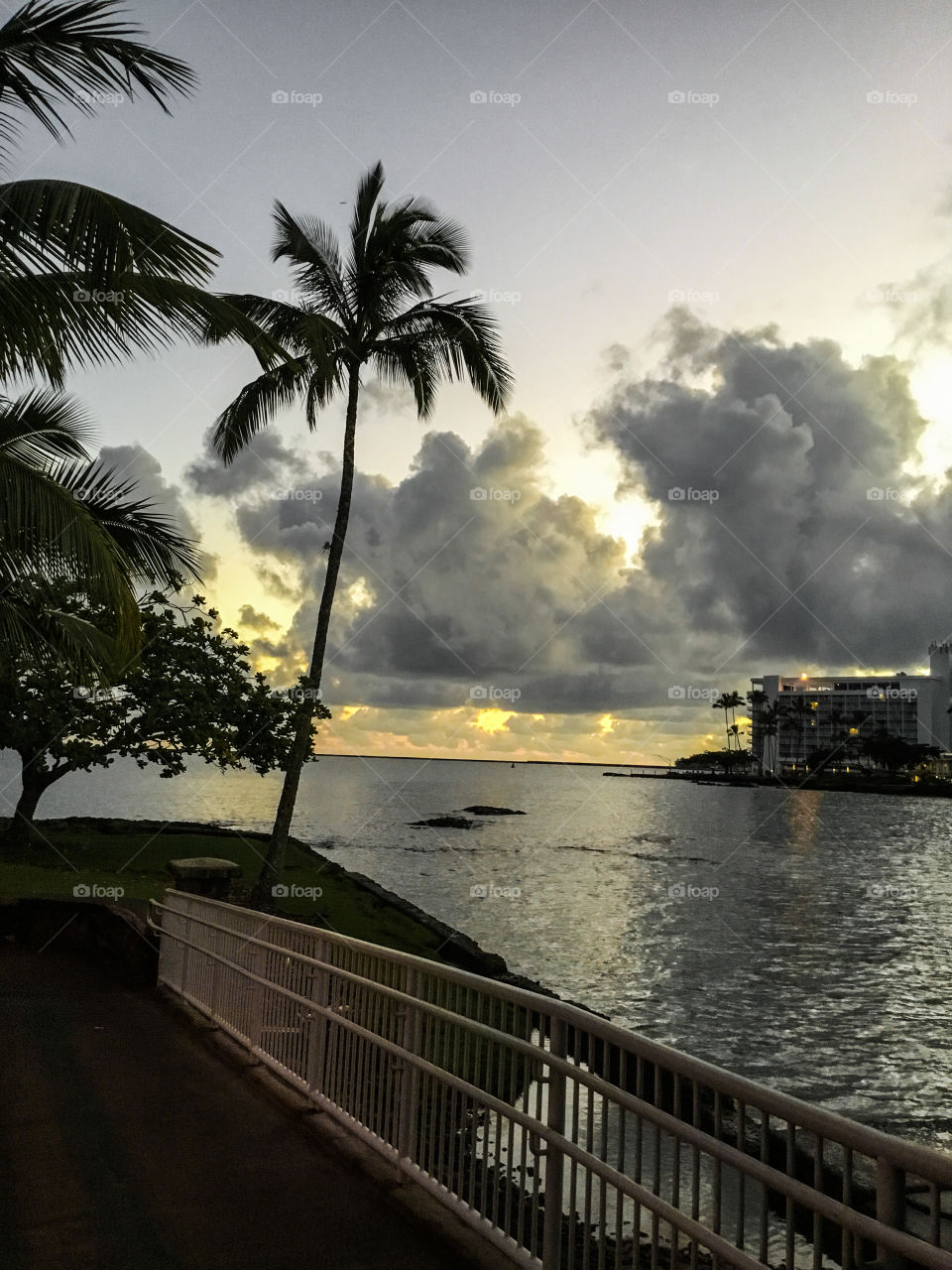 Sunrise at Hilo Bay 