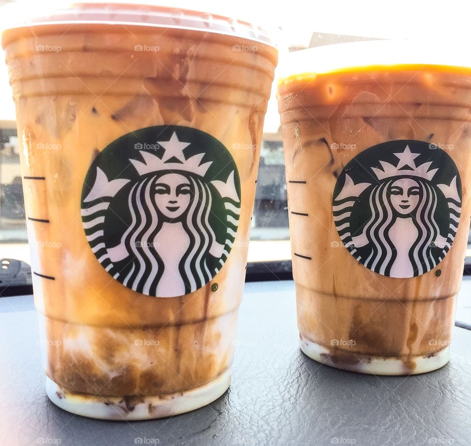 Starbucks iced coconut milk mocha macchiato