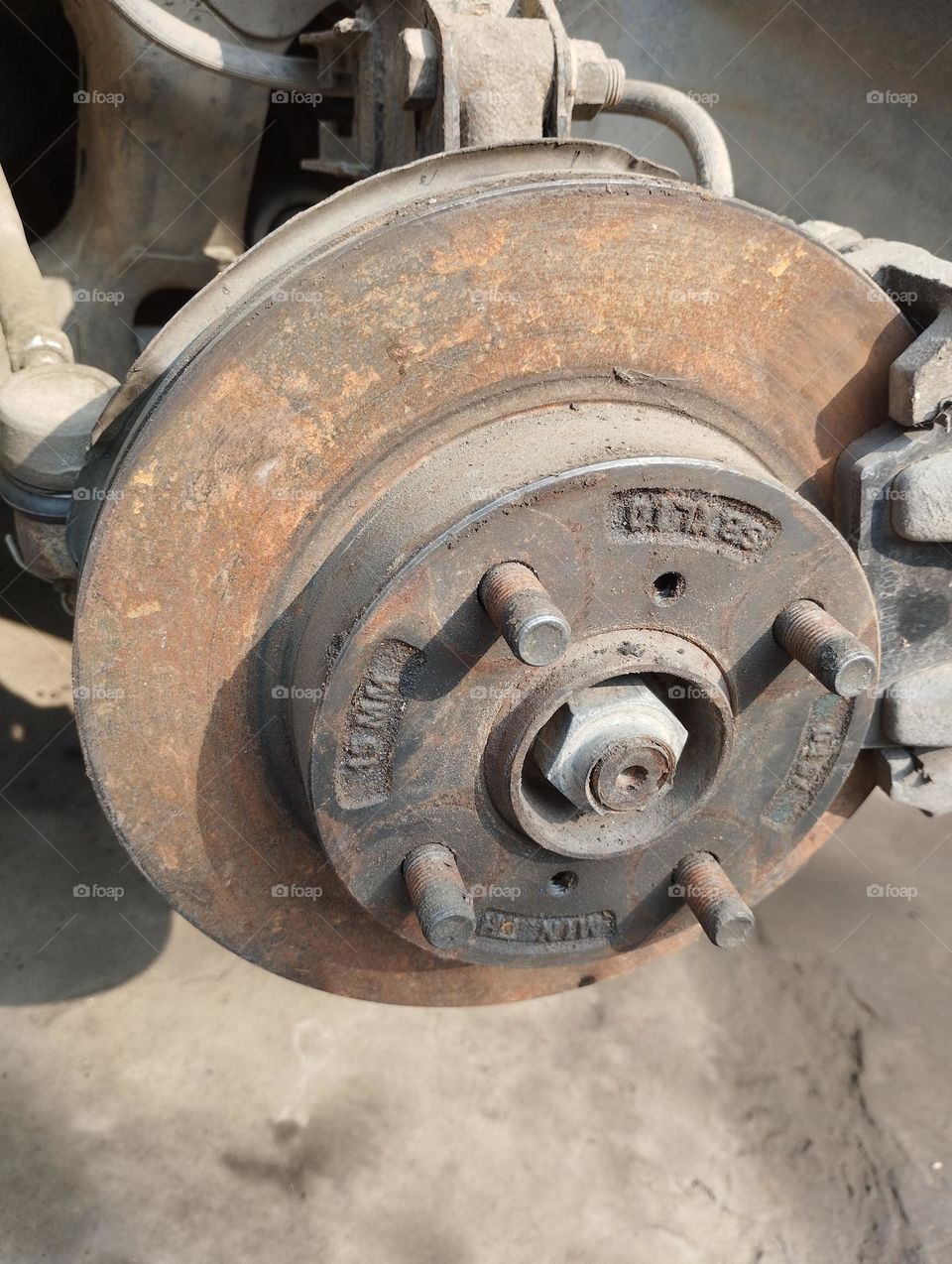 Front wheel nots and break soles