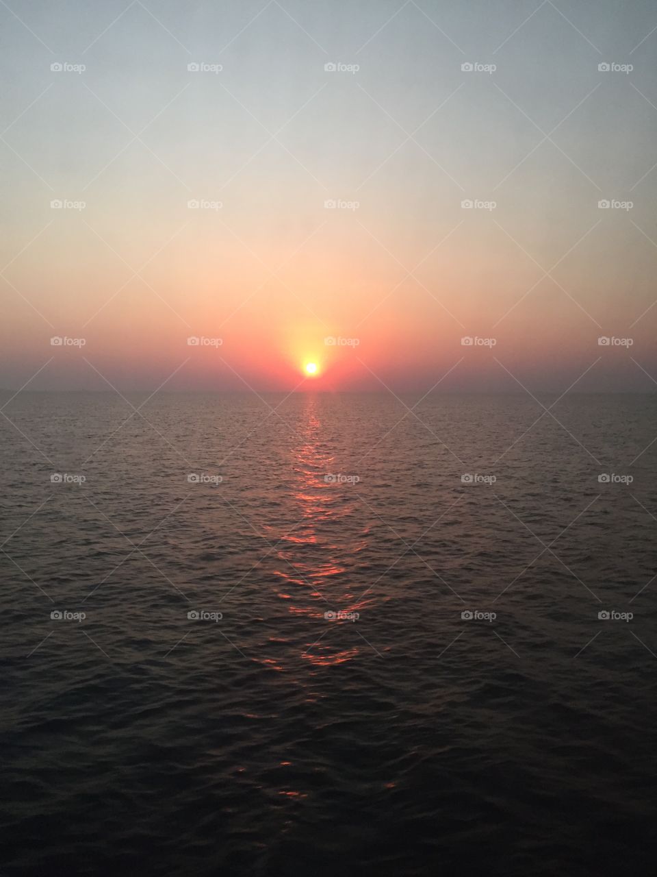 My view of the sunset while on board Ferry Yameela to Mugharag Port.