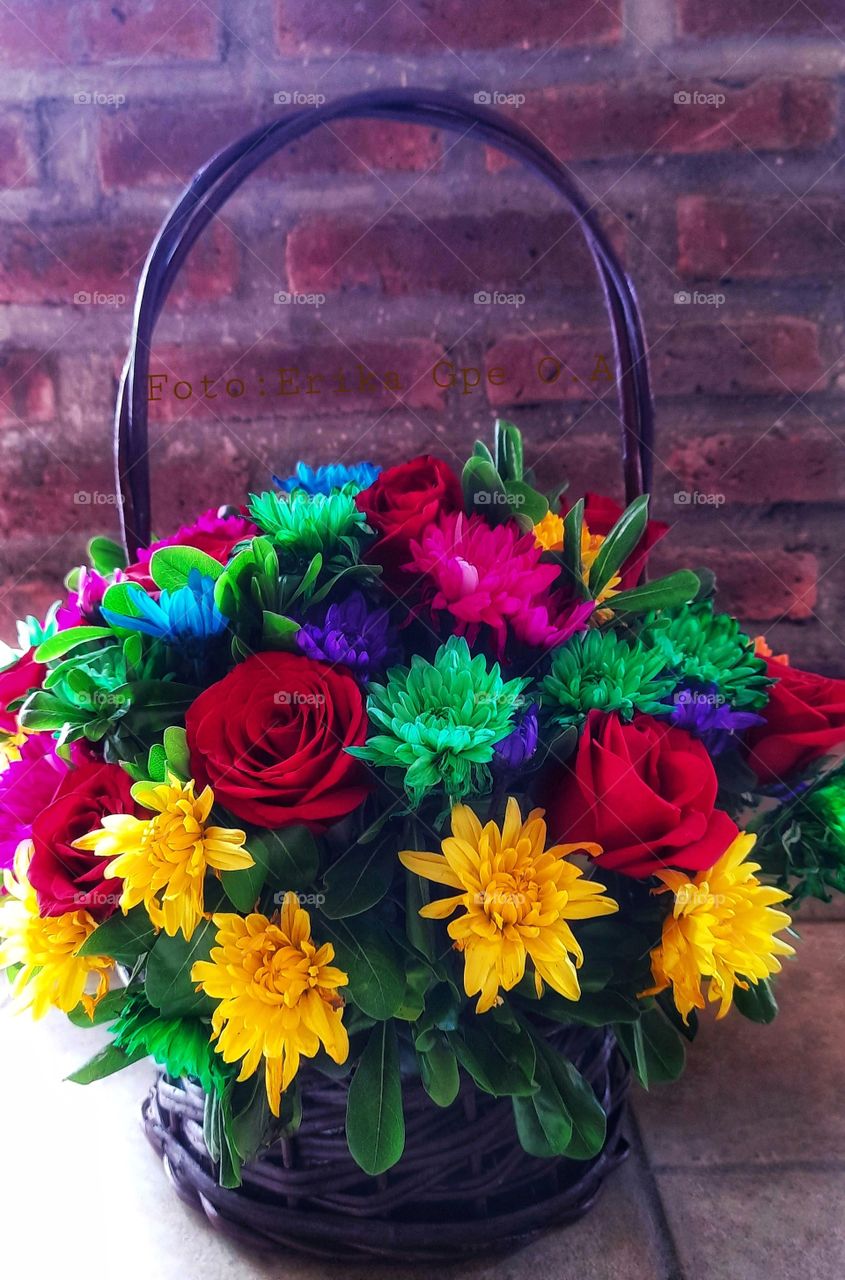 Bouquet flowers,flowers,pink,rose,yellow,red,plant,blossom,spring,garden,floral,botany,landscape,summer spring, Mother,decoration,colorful,reflection, romance,love