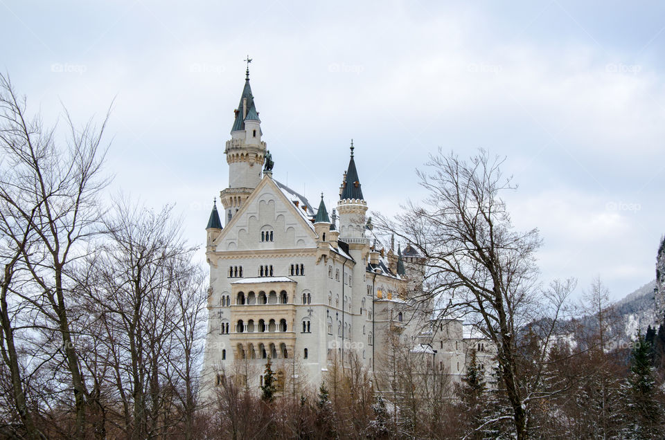 Neuschwanstein Castle in Winter