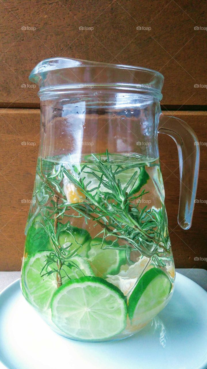 Flavored water