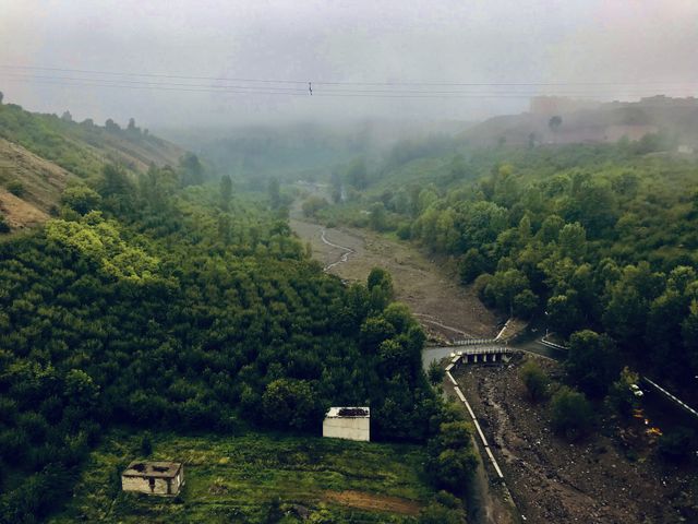 over the bridge