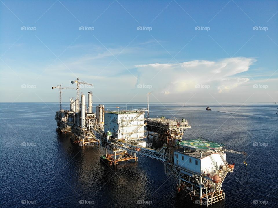 O&G processing plant