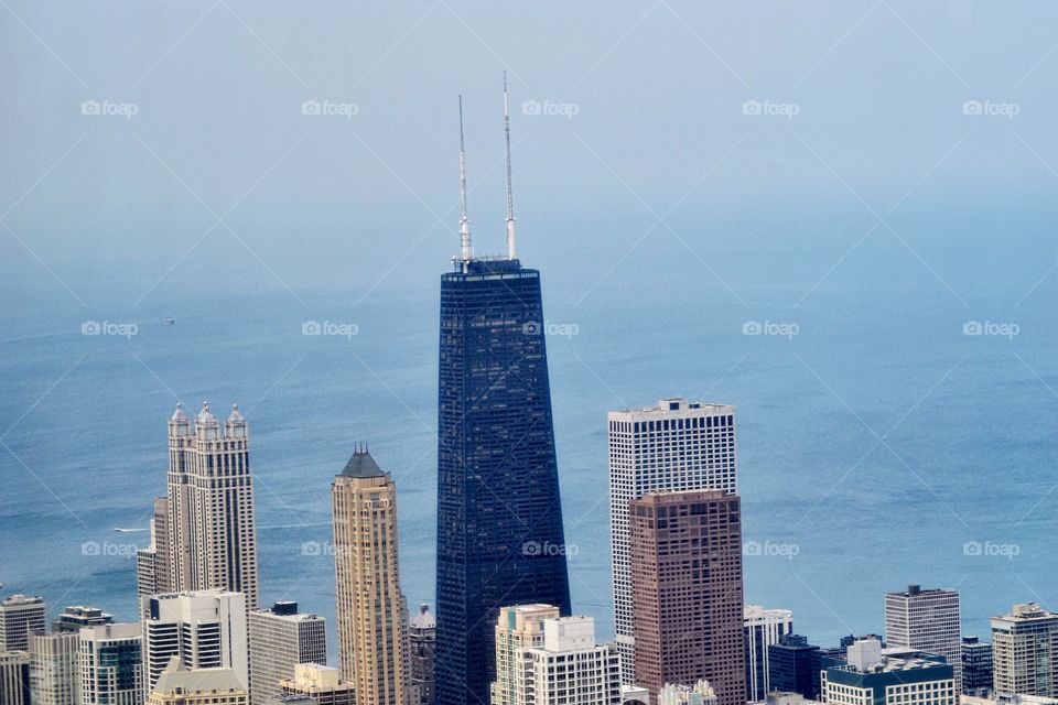 John Hancock building in Chicago 