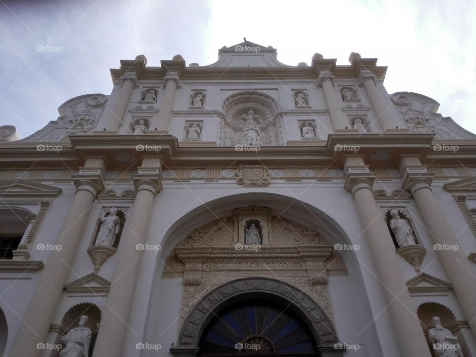 San Jose Cathedral. Antigua  Guatemala
