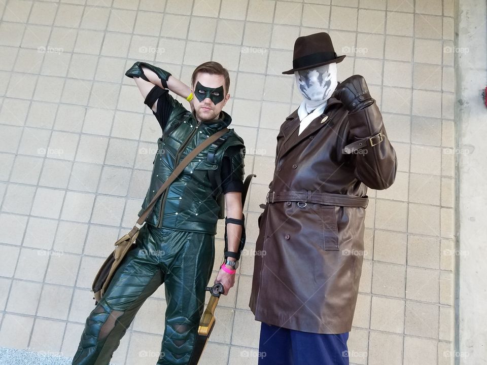 Rorschach and Arrow