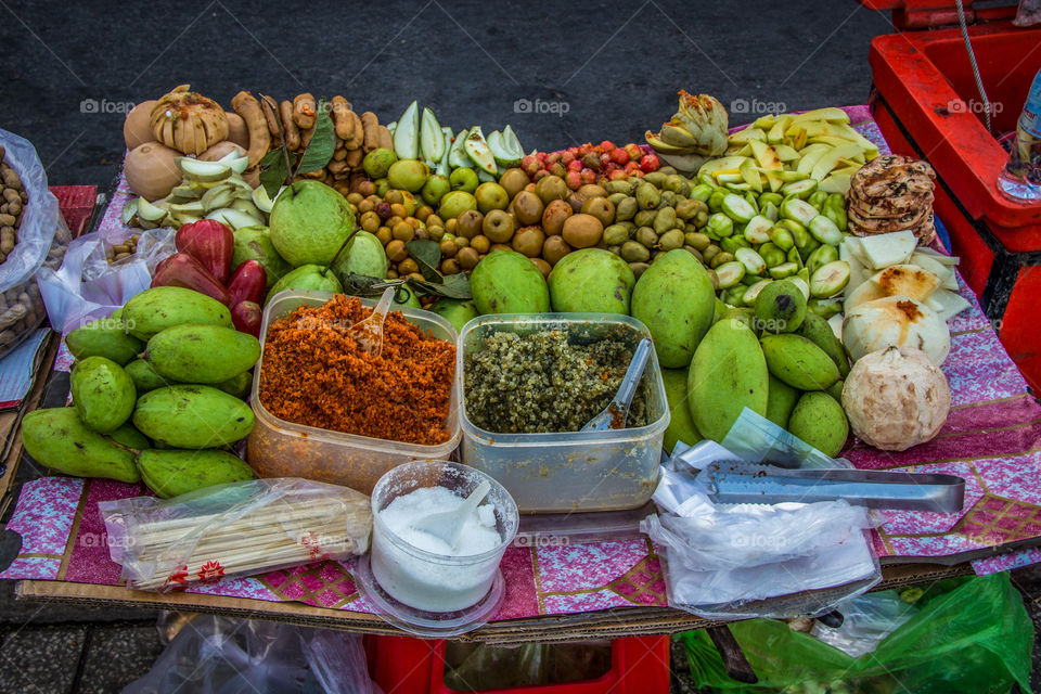 Green mangoes