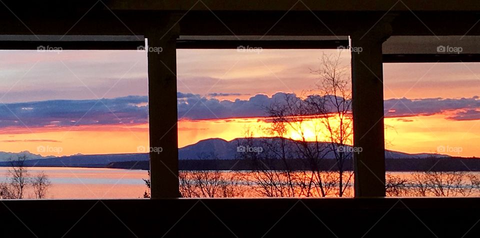 Alaska sunset 🌅 