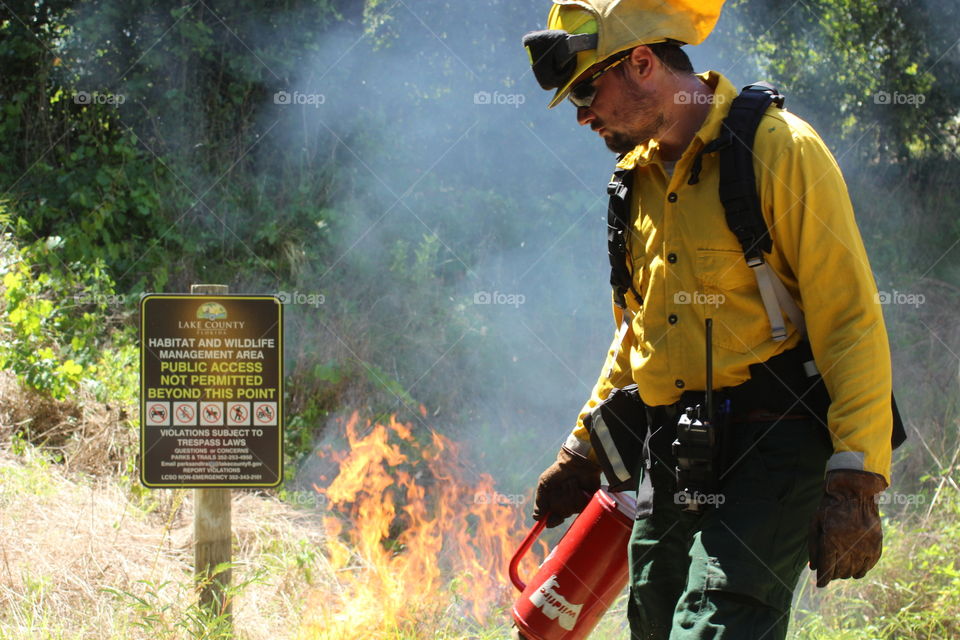 Setting the edge for a prescribed burn
