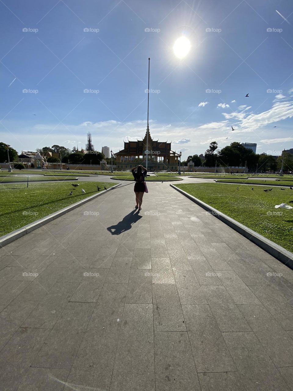 Stunning temple gardens of Cambodia 