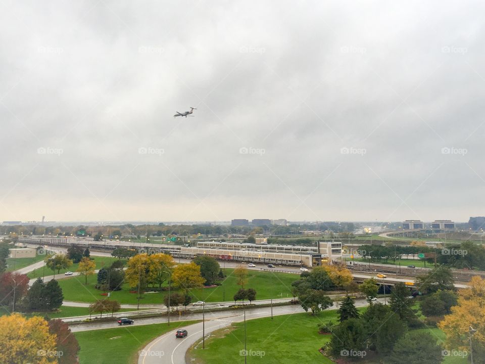 Airplane Chicago O'Hare