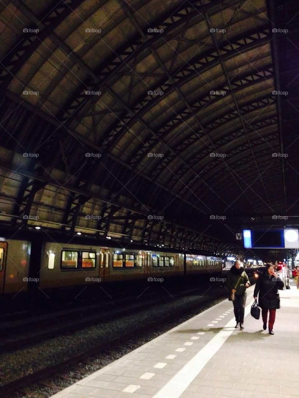 Amsterdam train station 