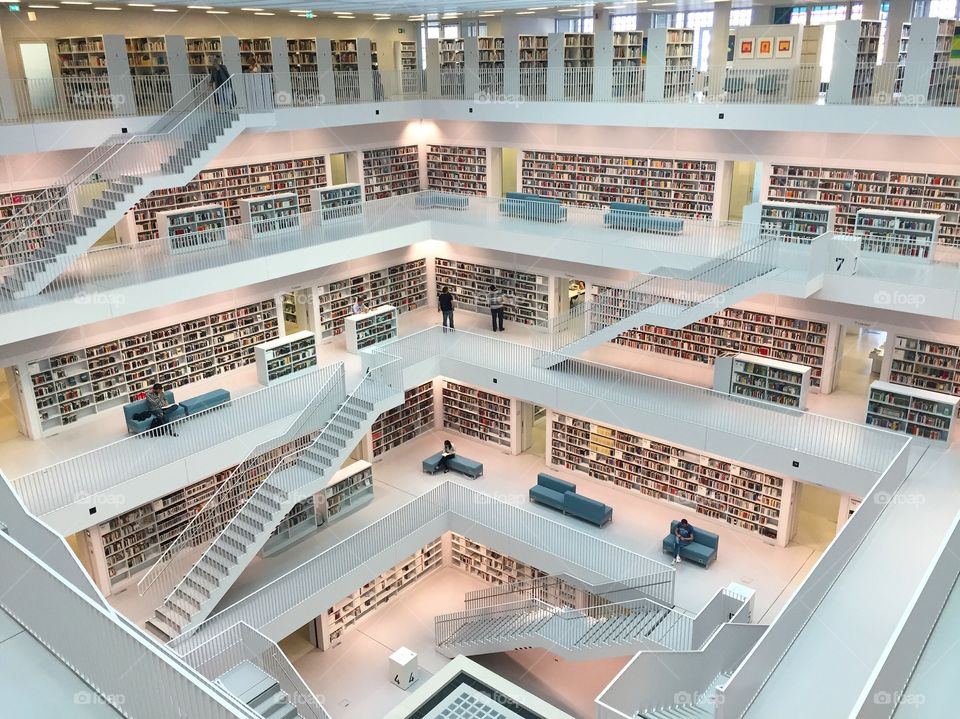 Library in Stuttgart