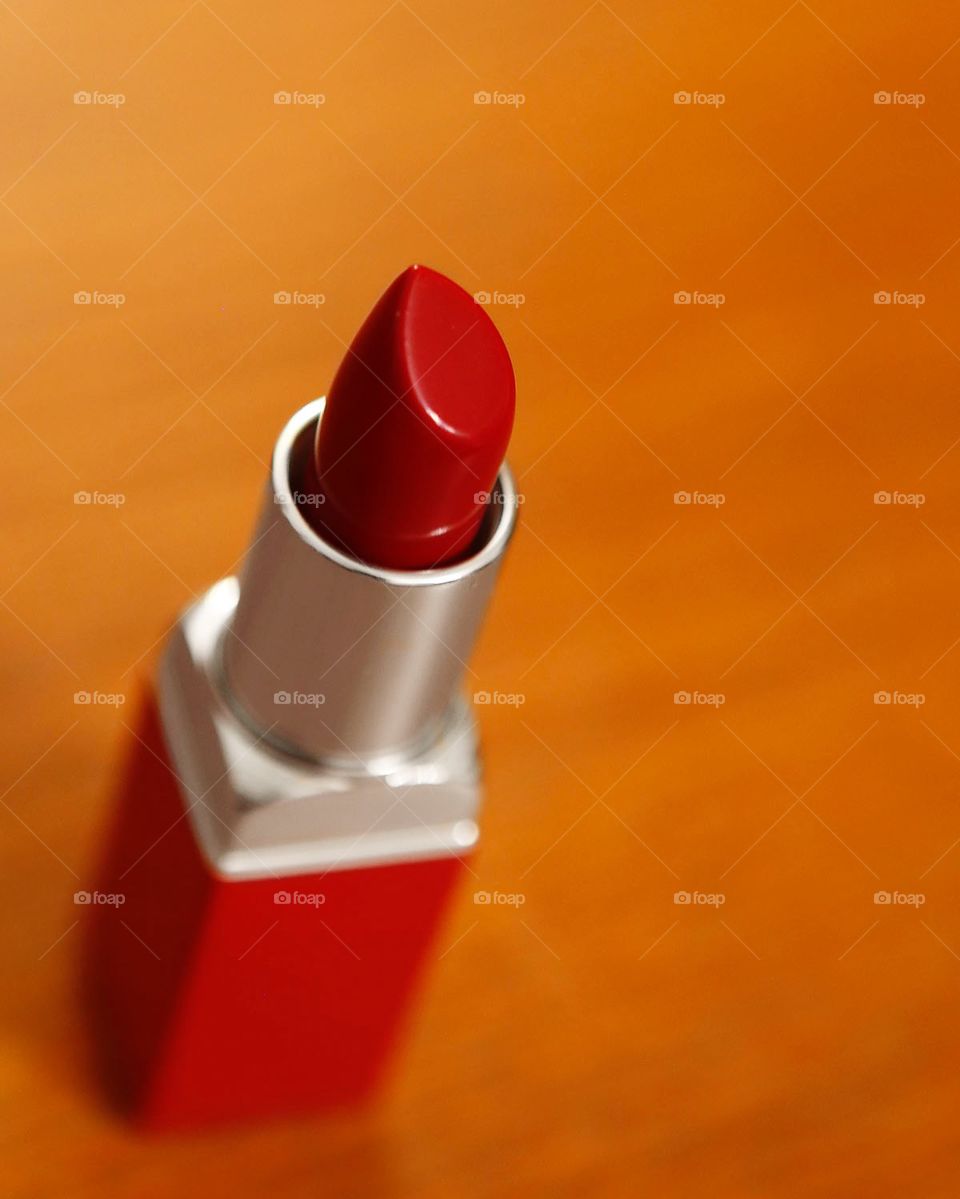 Red lipstick