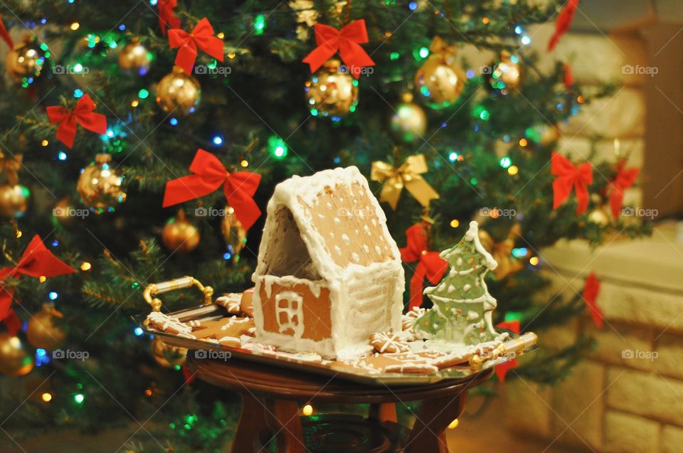 Gingerbread house