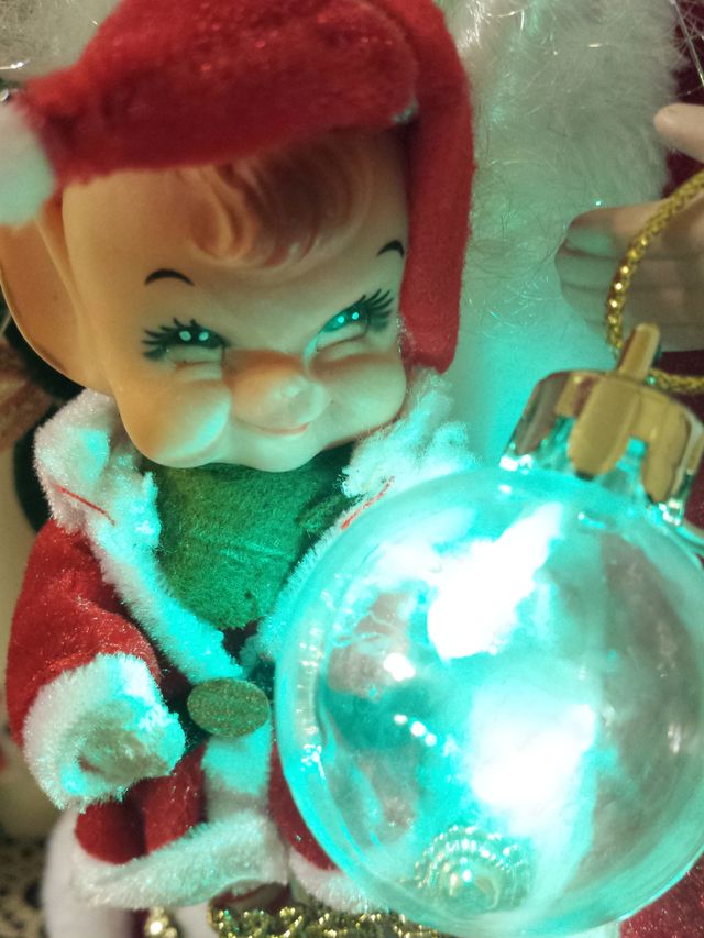 Elfie in a Santa Suit