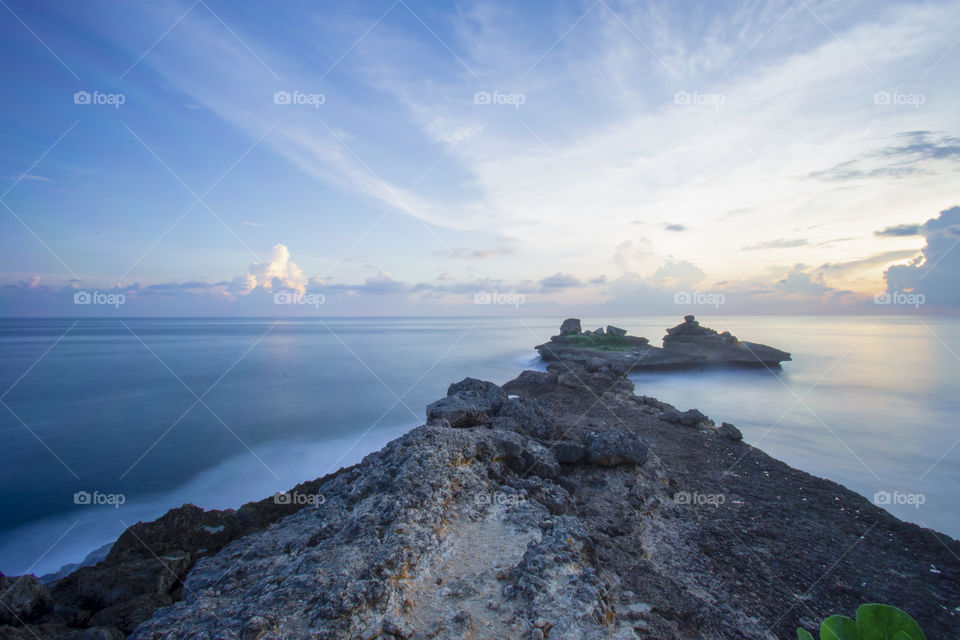 landscape at the beach