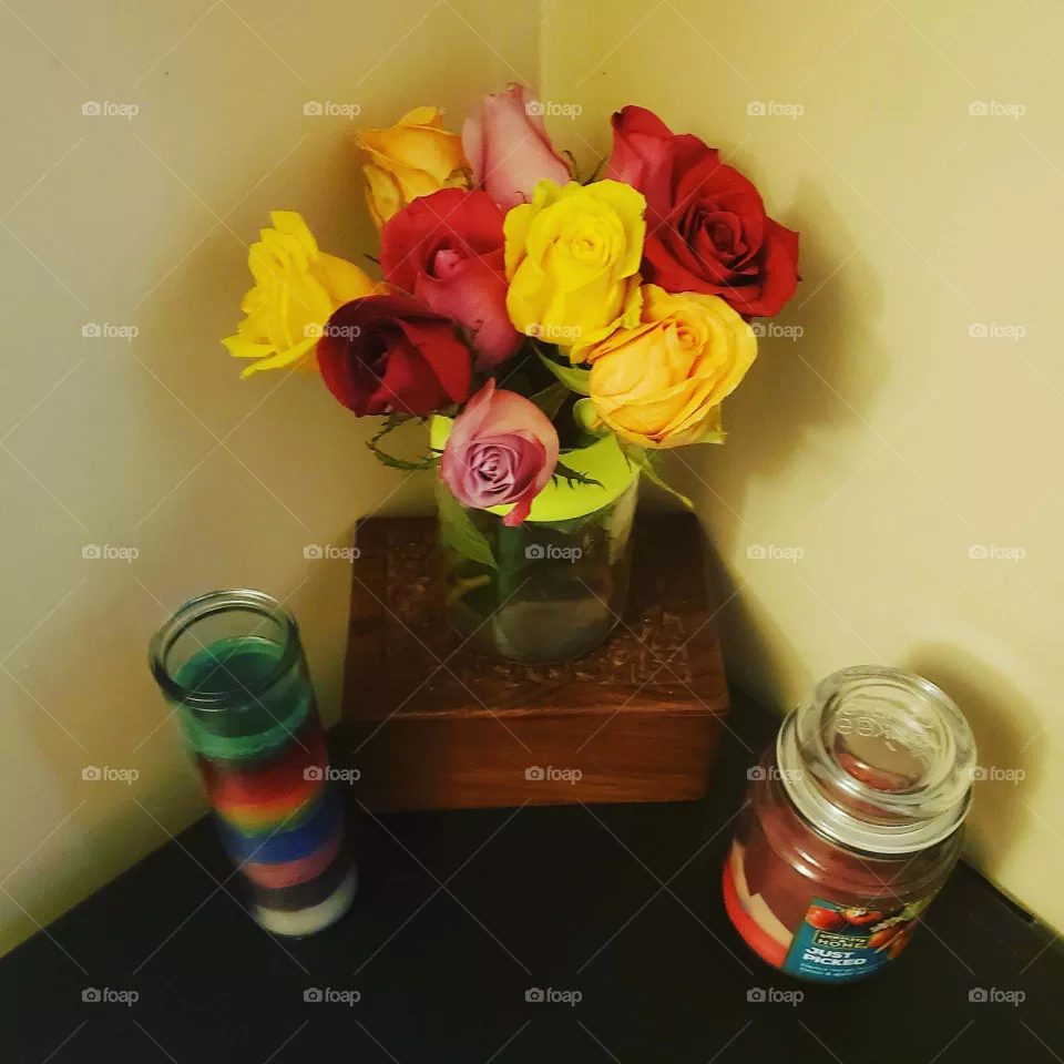 I love fresh flowers