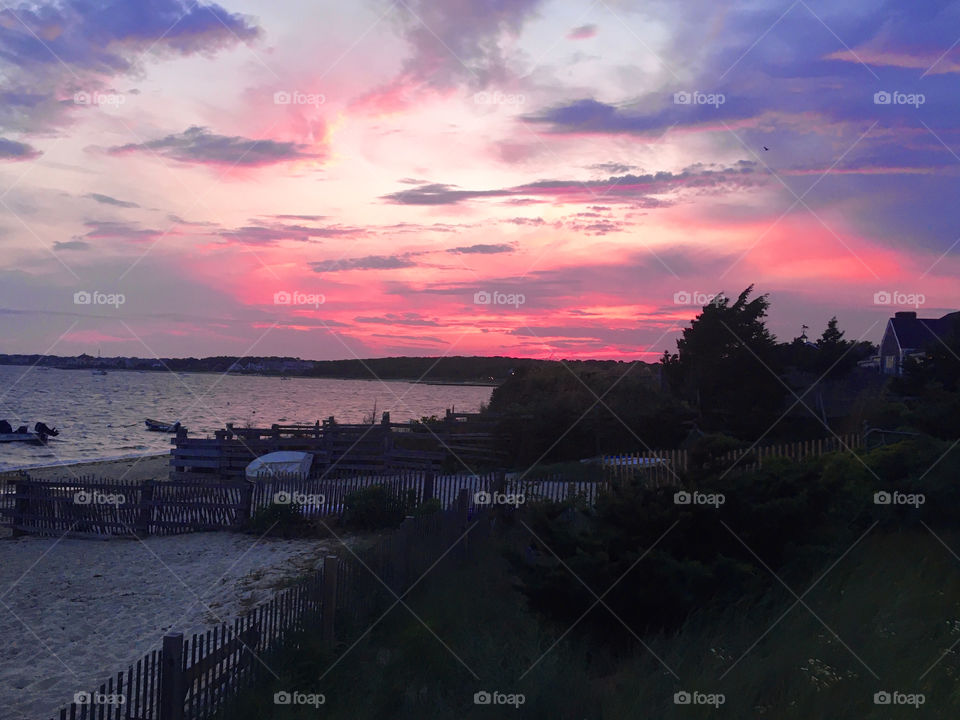 Sunset on Lewis Bay (2)