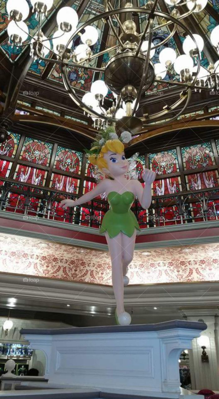 tinkerbell in disneyland store