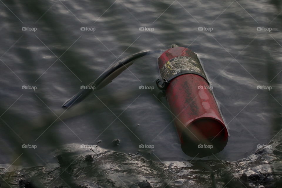 Fire extinguisher no use