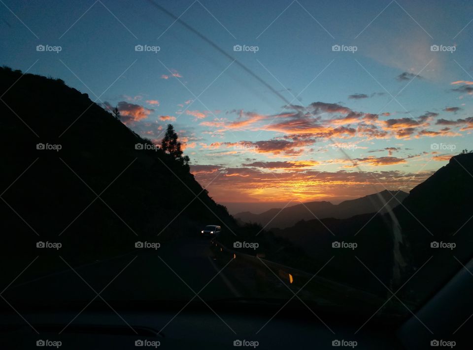 Sunset, Landscape, Evening, Dawn, No Person