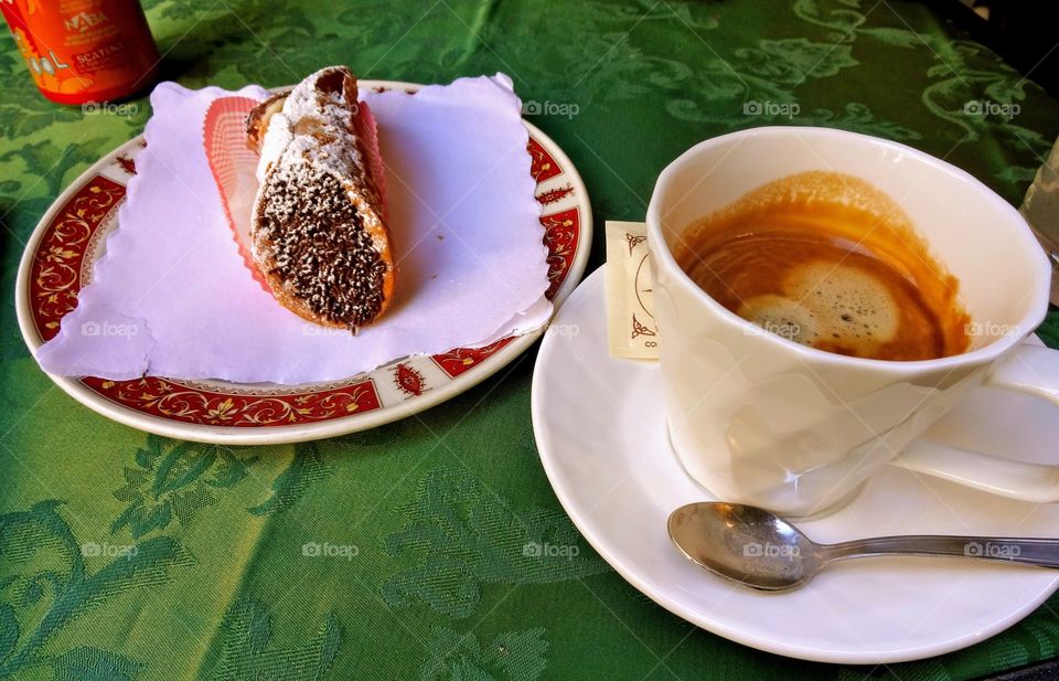 Cappuccino in Italy 