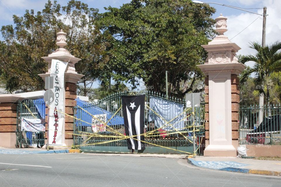 Stoppage at the University of Puerto Rico