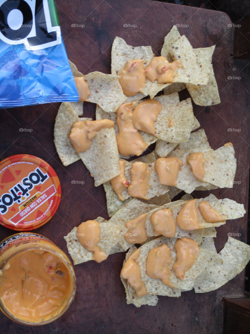 tostitos cheese art