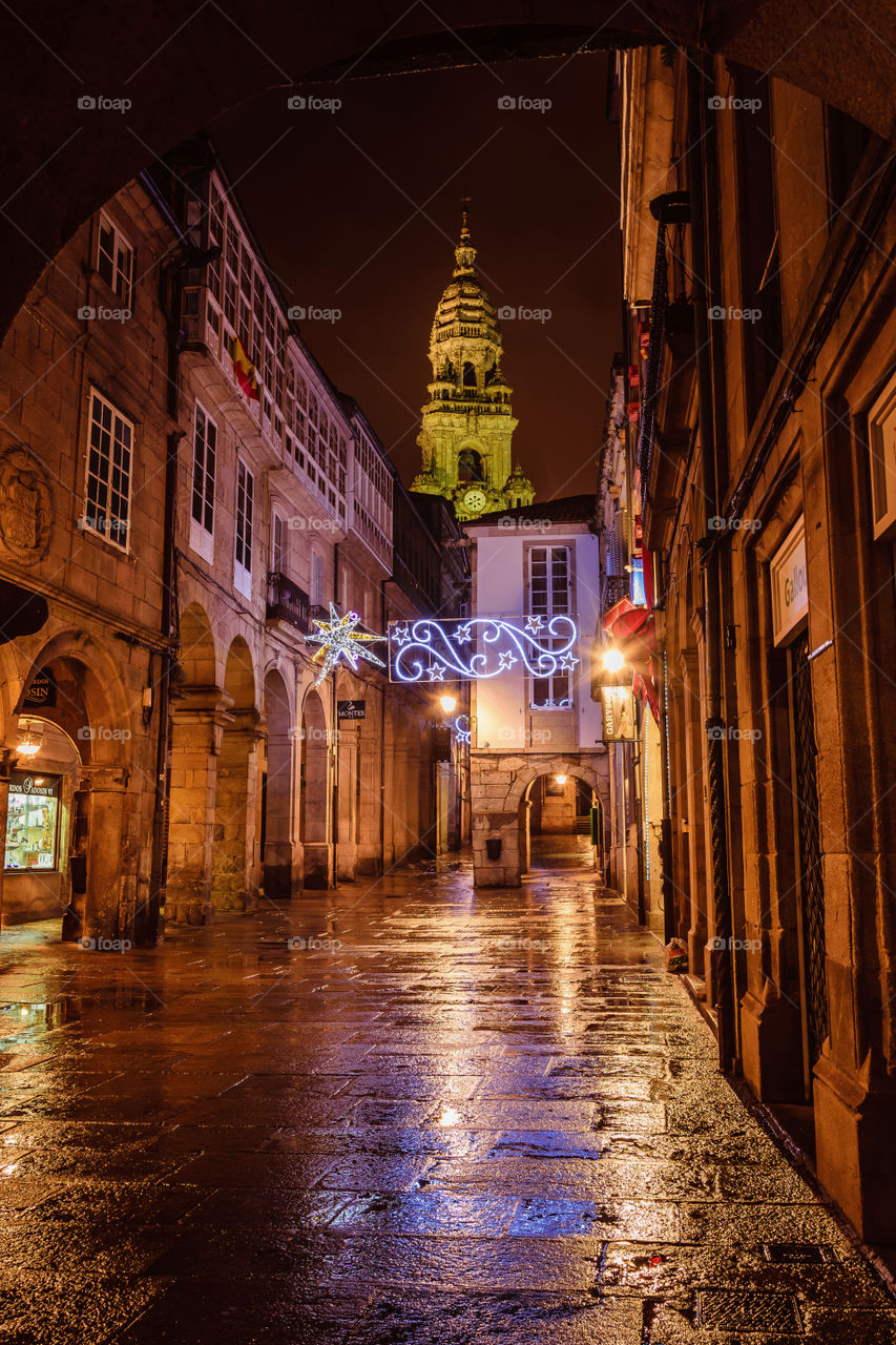 Street at night