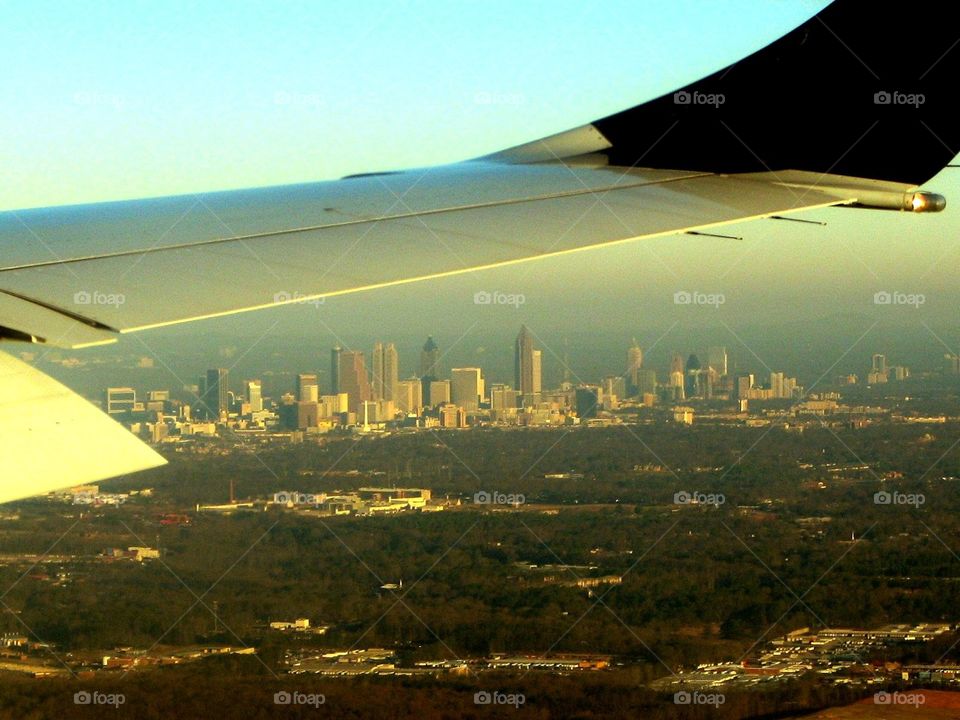 Atlanta Under the Wing