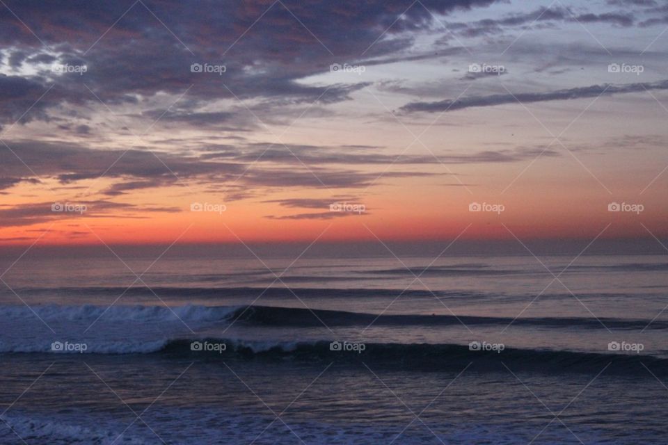 Sunrise surf