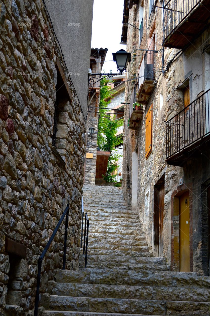 Medieval steps of Bága