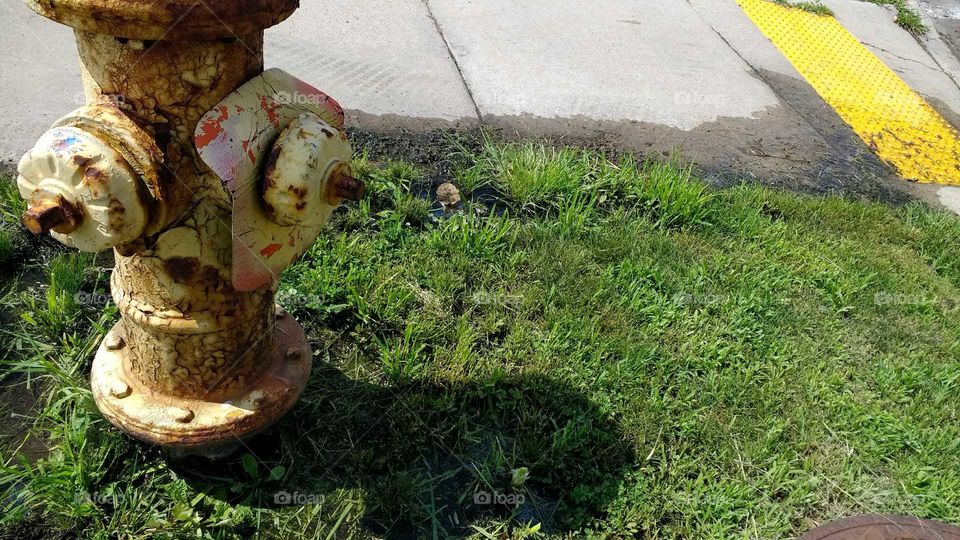 leaky fire hydrant