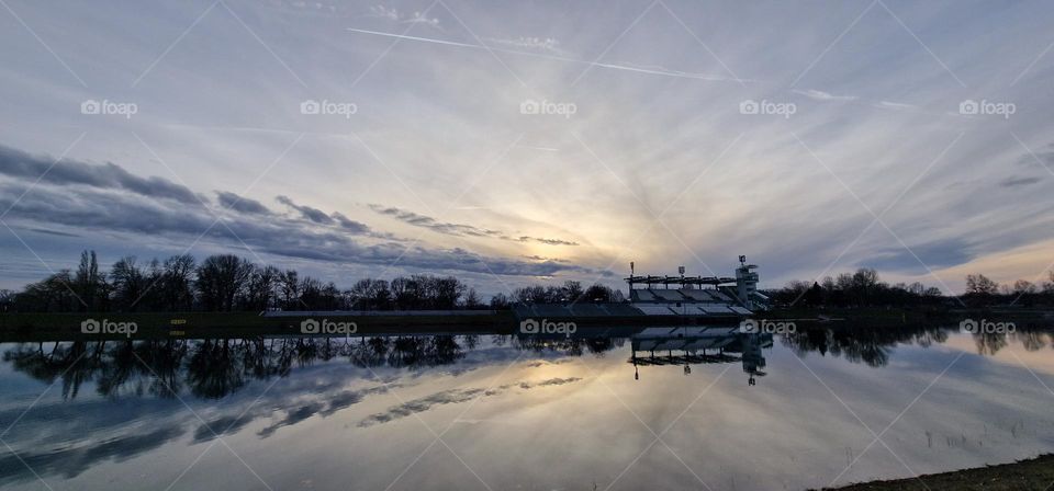 Beautifull view of Jarun lake