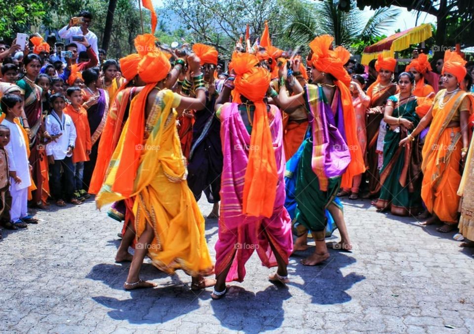 Traditional Maharashtran flok dance