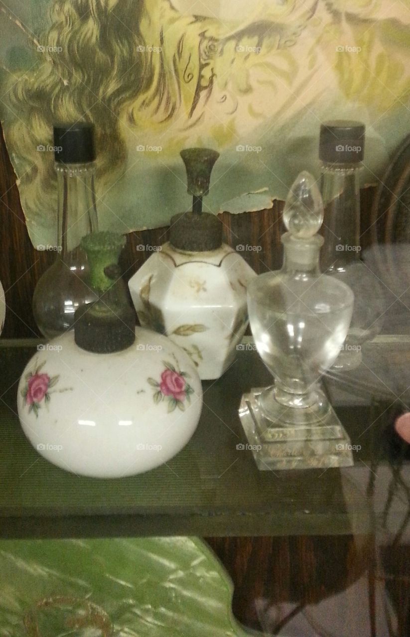 antique perfume bottles