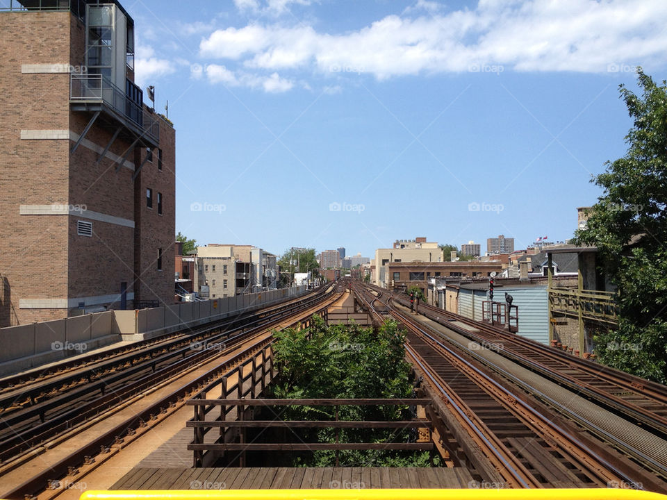 urban tracks trains chicago by mjnejedly