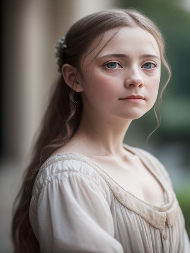 Sad beautiful girl