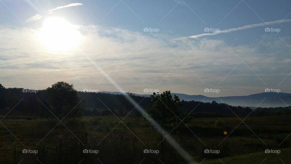 let the sun shine through