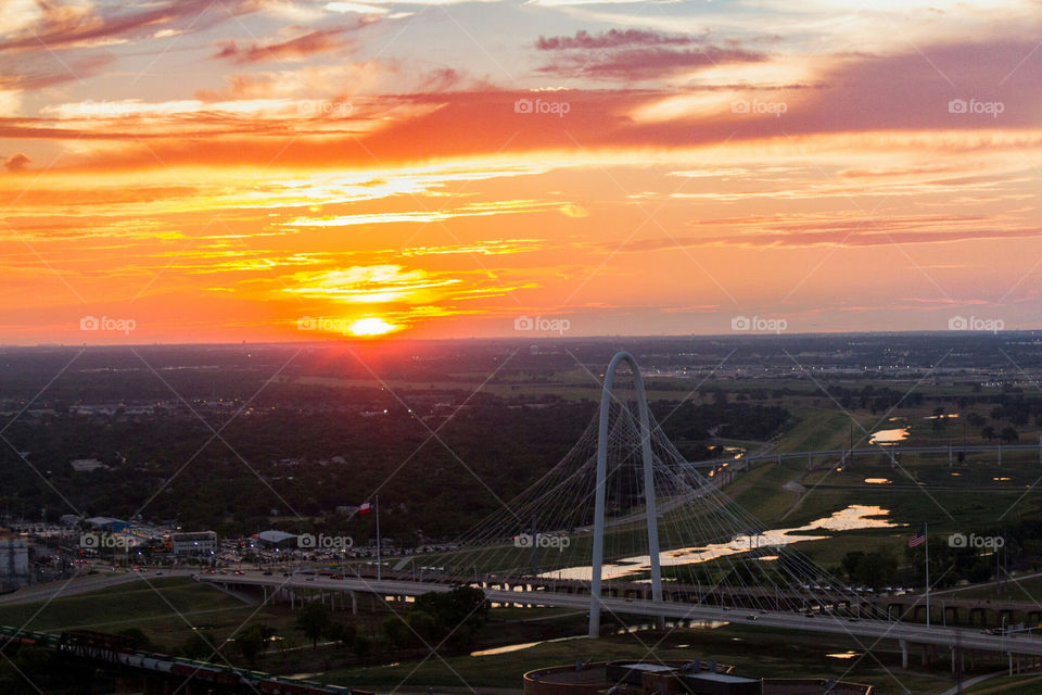 sunset bridge dallas