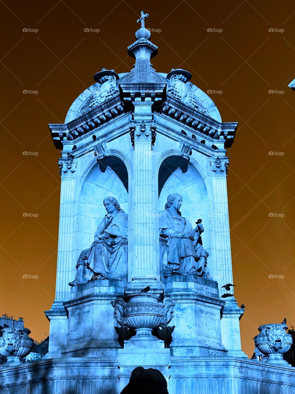 Saint Sulpice fountain Paris