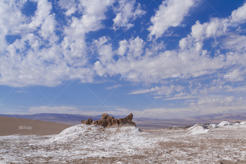 Atacama Desert in Chile.