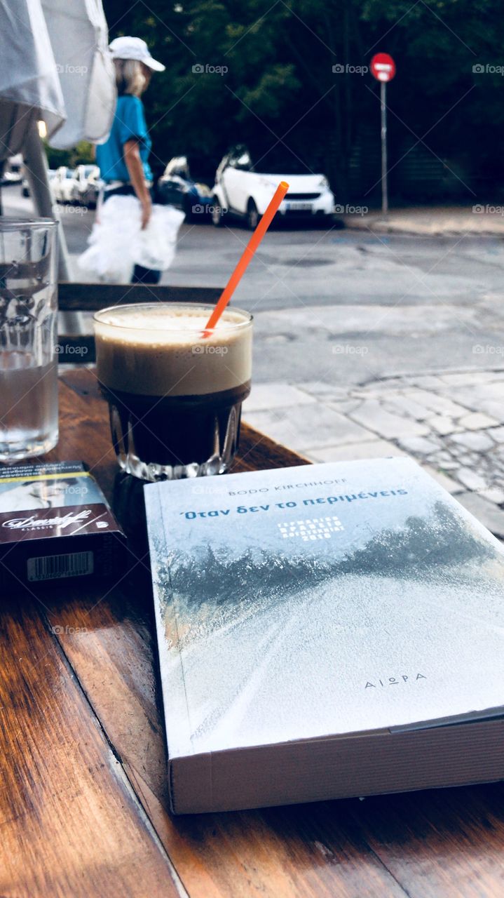 Book and coffee 