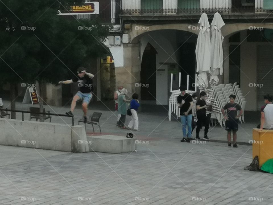 Parkour jump