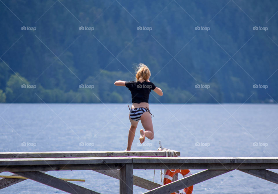 Water, Recreation, Woman, Leisure, One