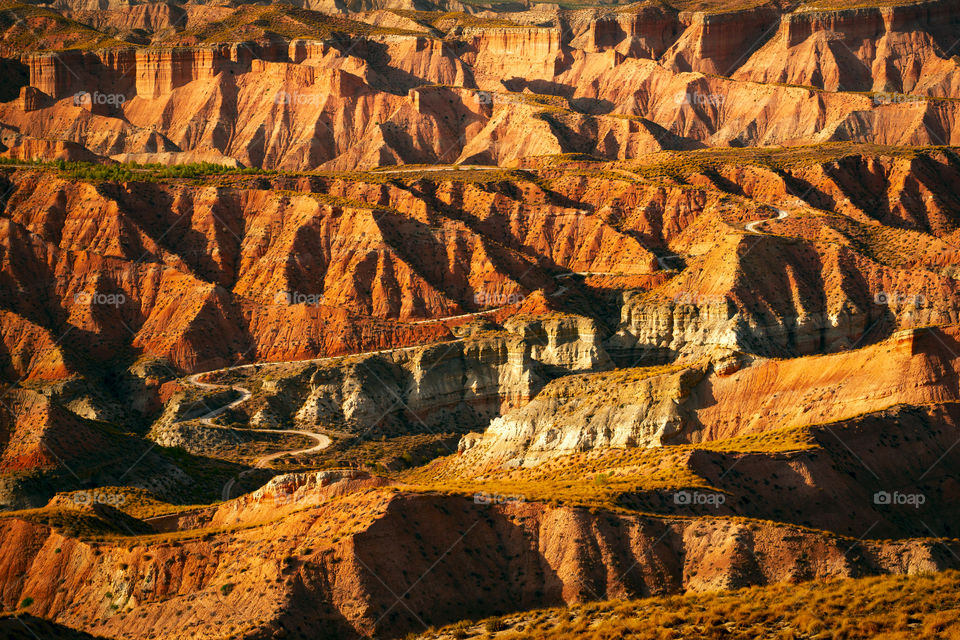 Gorafe desert in Spain 