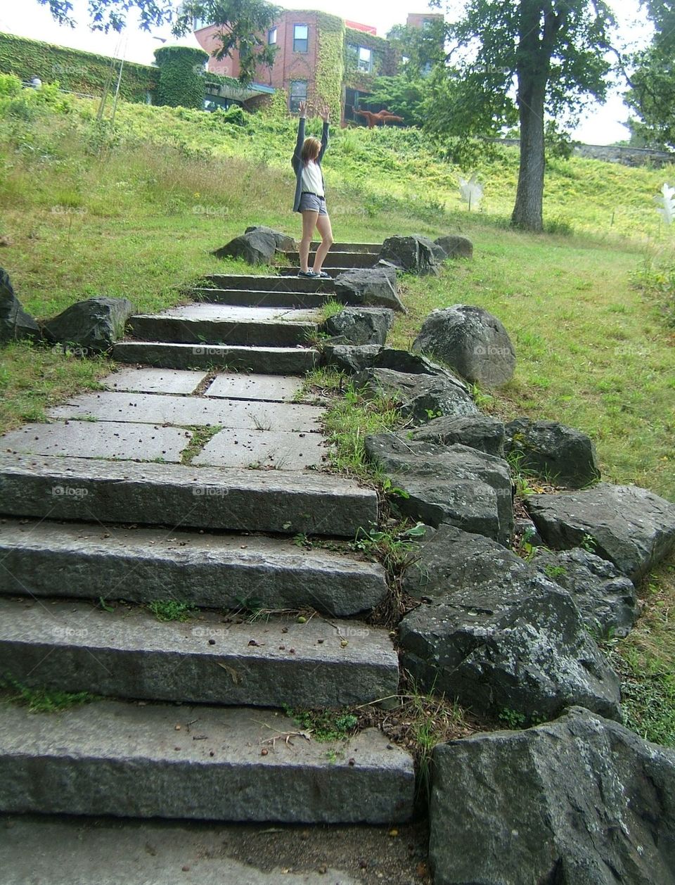 stairway cheer